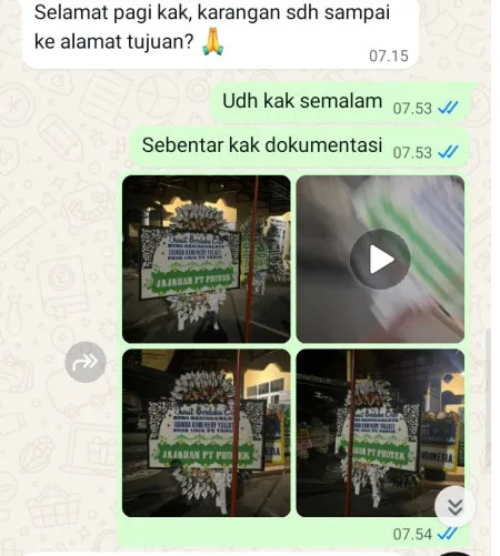 Pengiriman Papan Bunga Selamat Gelangan Magelang Tengah